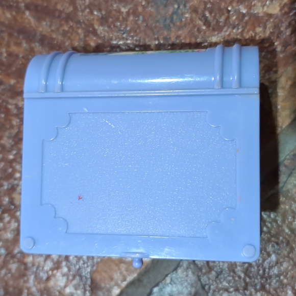 VTG Bluebird Polly Pocket Winter Wonderland Purple Book Snow Compact ONLY - Picture 3 of 7